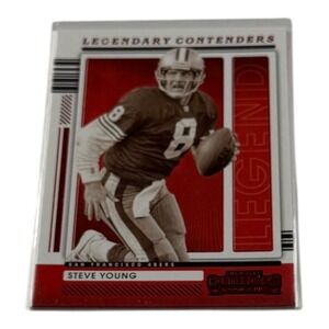 2021 Panini Contenders Football Steve Young Legendary Contenders LGD-SYO 49ers